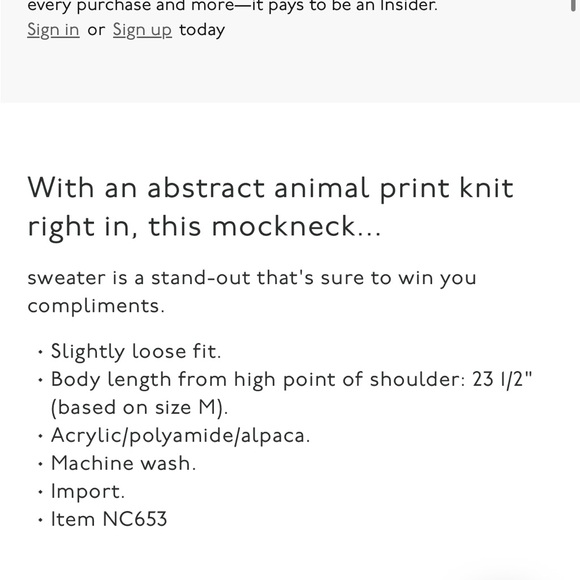 Madewell Thornton Mockneck Pullover Sweater Size Small - Picture 7 of 7